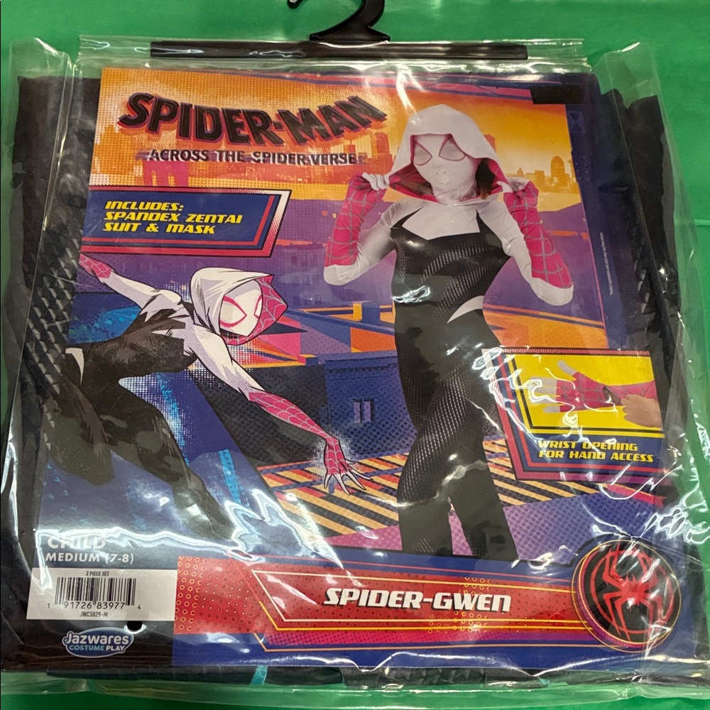 Spider-Gwen Kids Costume - Black and White